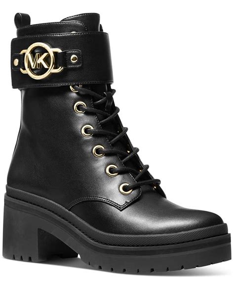 michael kors rubber sole lace up bootie|Women's MICHAEL Michael Kors Blake Bootie .